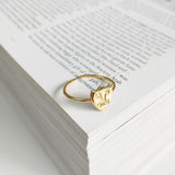 Moon Shield Rings