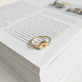 Moon Shield Rings