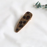Leopard Hairpins