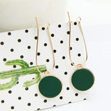 Green Earrings