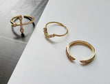 Silver Ring Set
