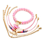 5 Pieces Pineapple Bracelet Set