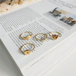 Moon Shield Rings