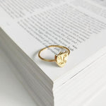 Moon Shield Rings
