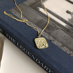 Square Disc Necklaces