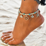 Starfish Stone Anklets