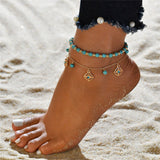 Starfish Stone Anklets