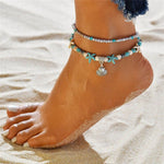 Starfish Stone Anklets