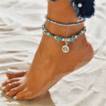 Starfish Stone Anklets