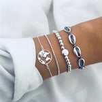 5 Pieces World Bracelets Set