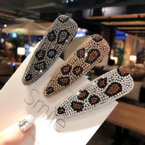 Leopard Hairpins