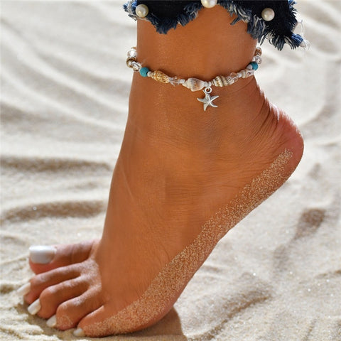 Starfish Beads Anklets